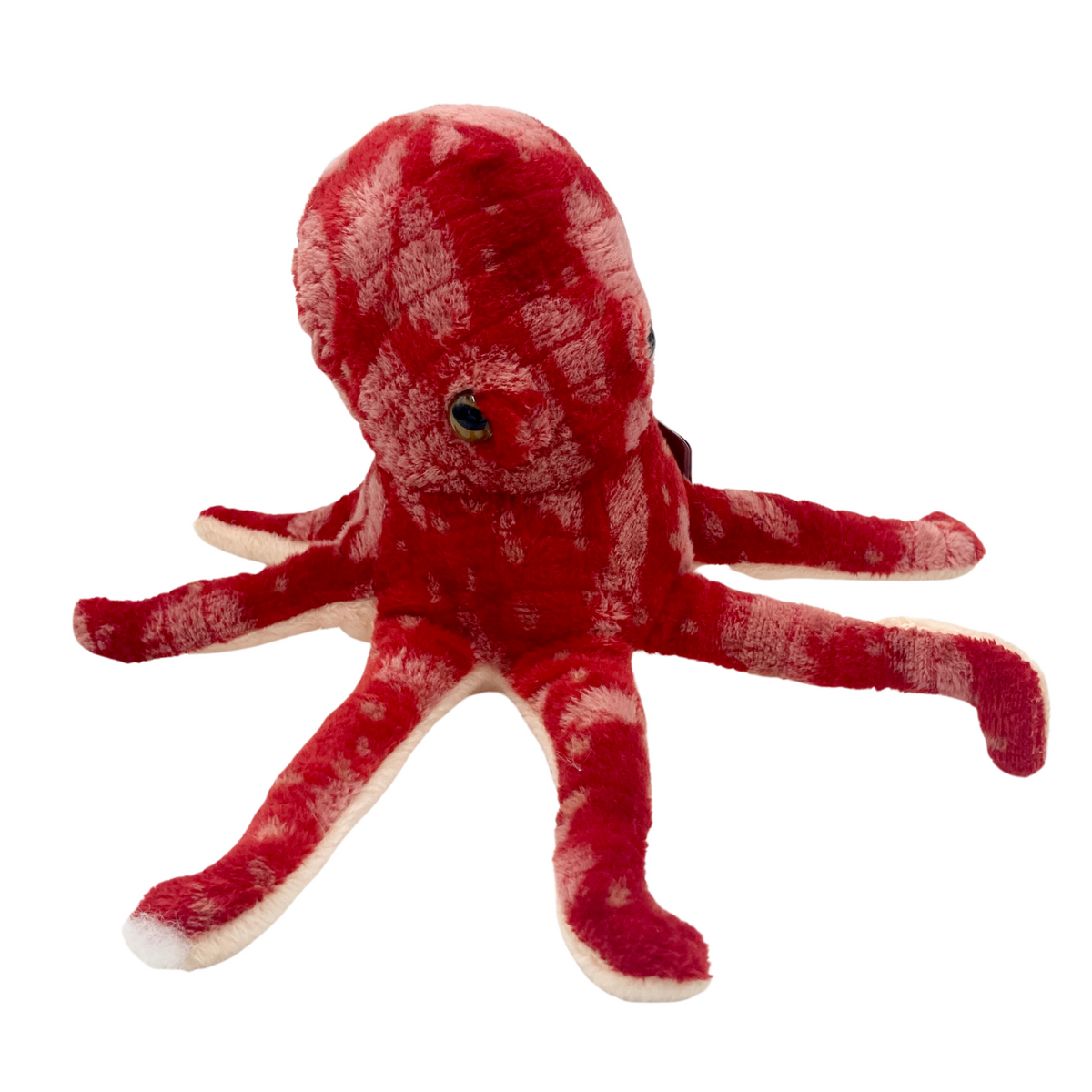 Red octopus plush sales