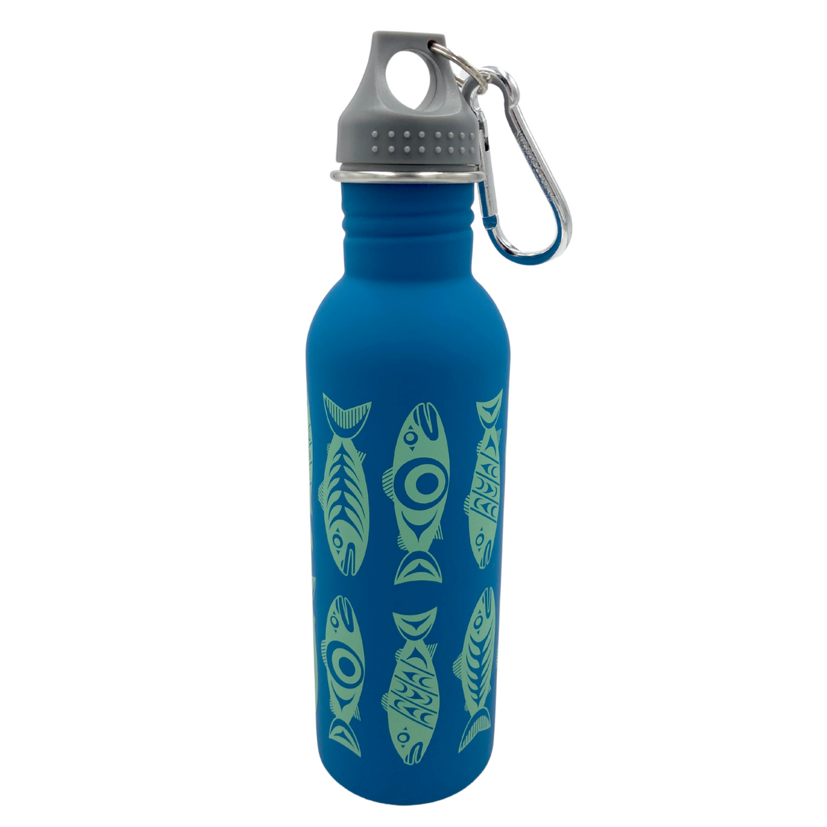 Salmon In The Wild Stainless Steel Water Bottle 