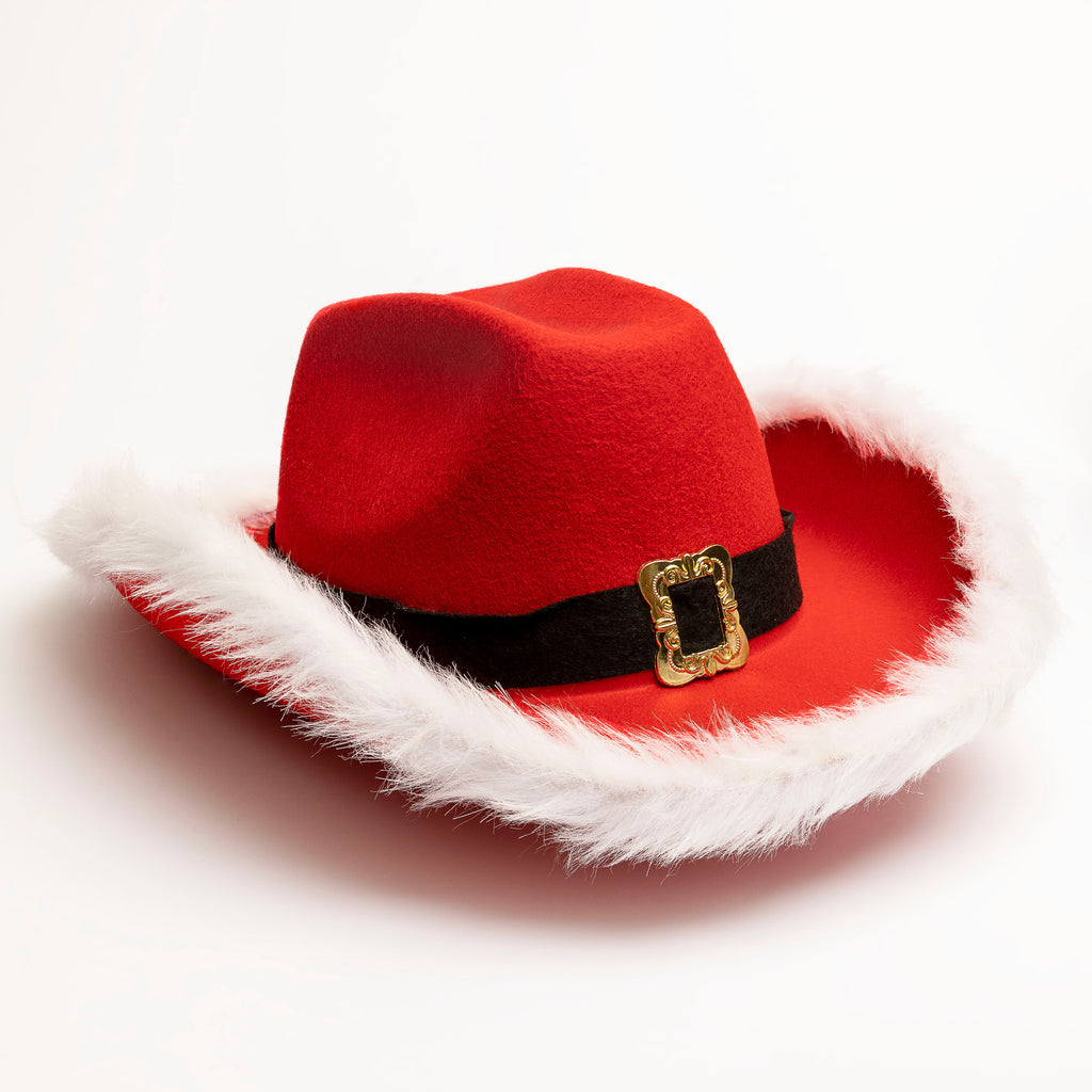 Santa Claus Cowboy Hat