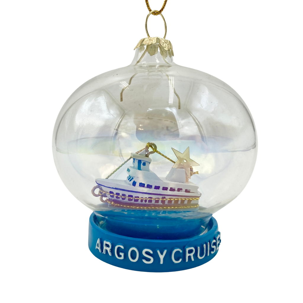 Christmas Ship™ Glass Ornament