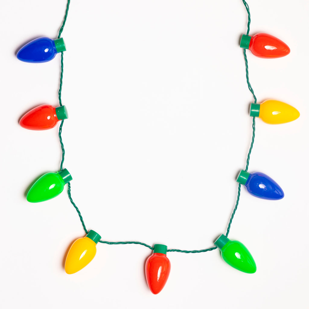 Light Up Christmas Bulb Necklace Argosy Cruises