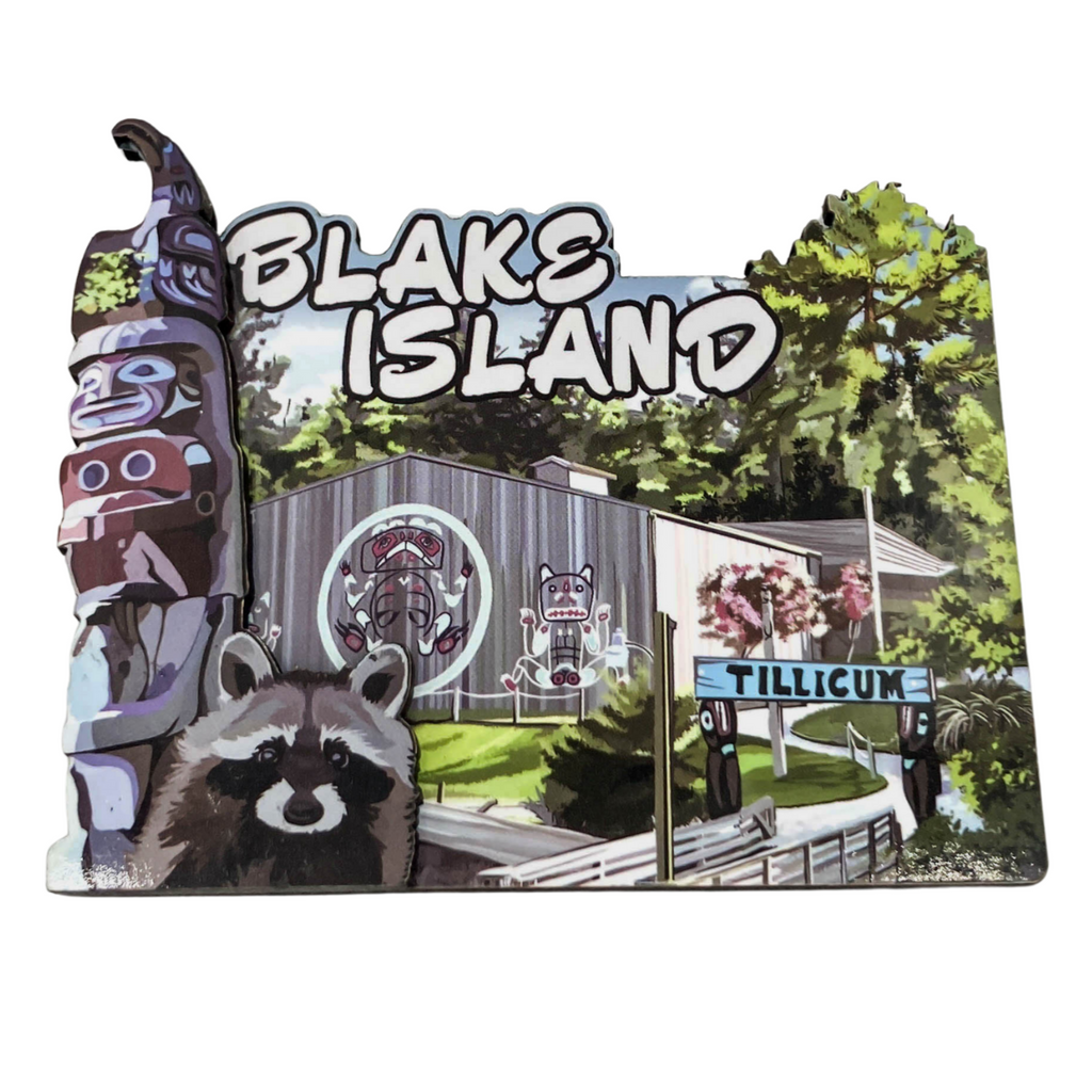Blake Island Magnet