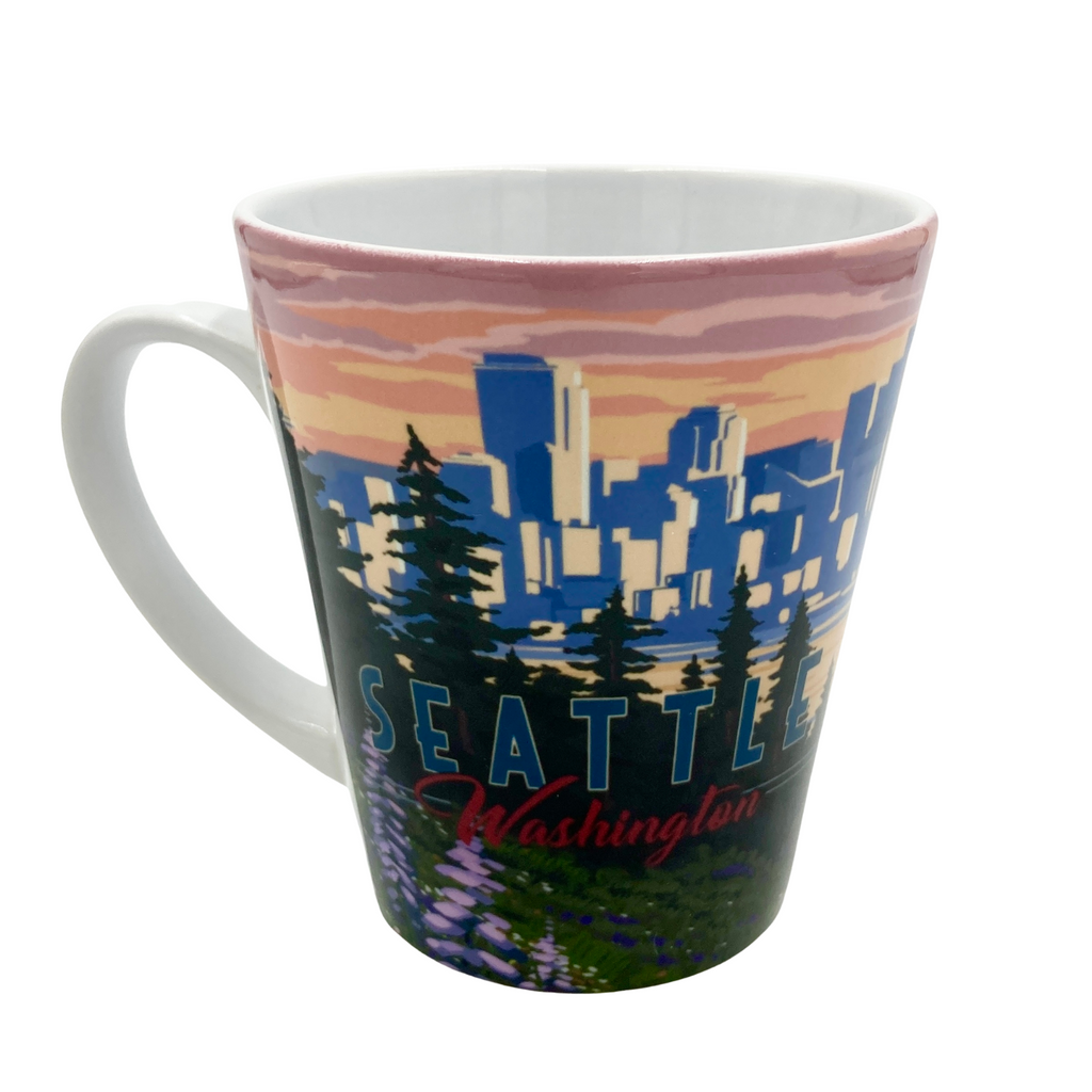 Seattle Sunset 12oz Latte Mug