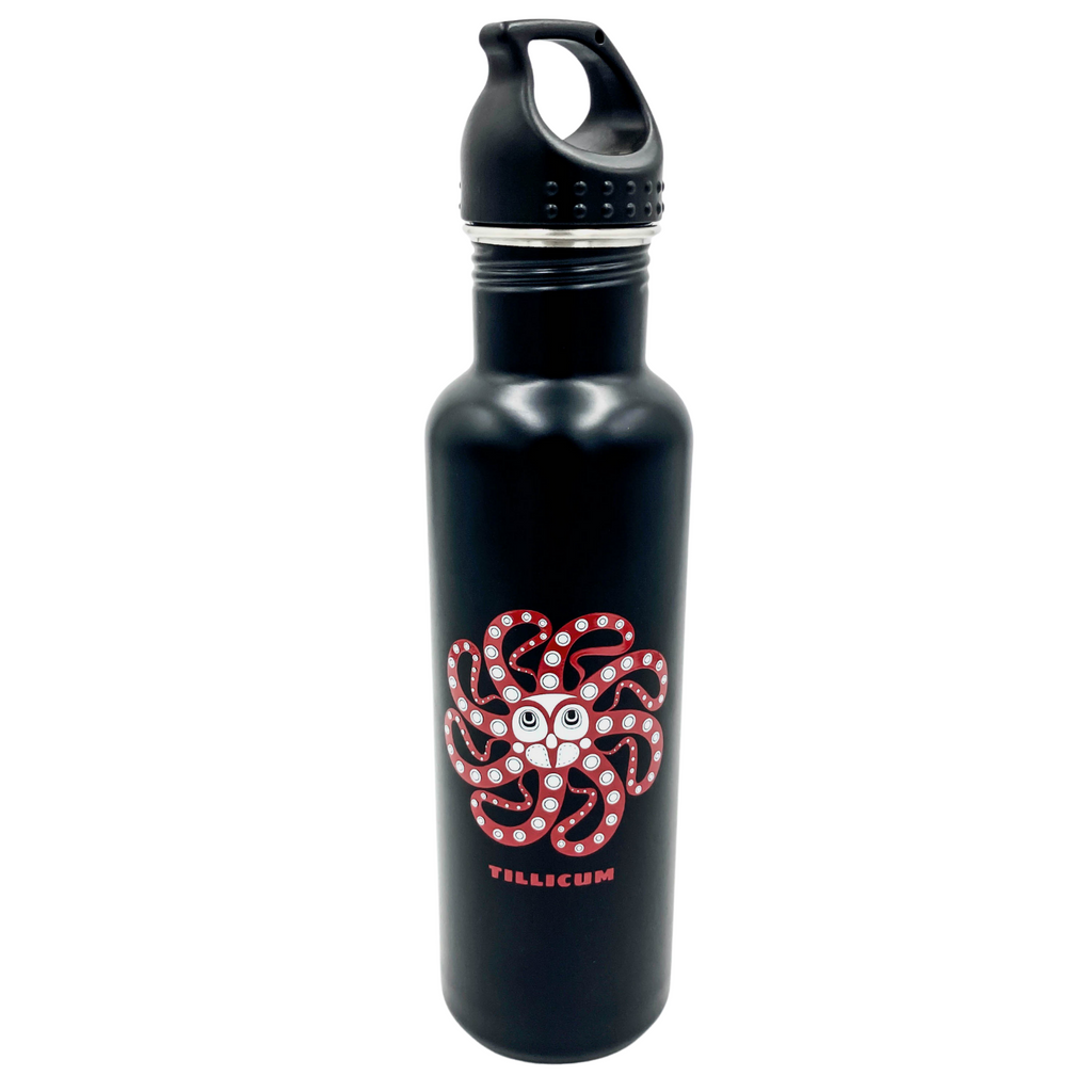 Tillicum Octopus Stainless Steel Water Bottle