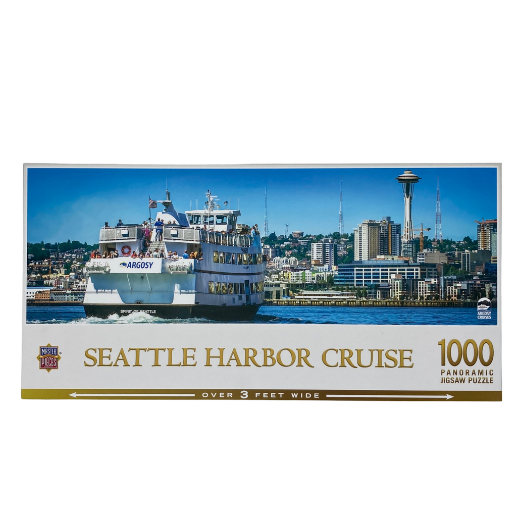 Seattle Harbor Cruise 1000 piece Puzzle