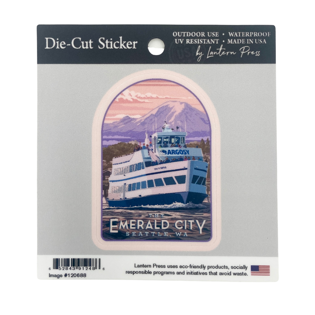 Emerald City Die-Cut Sticker